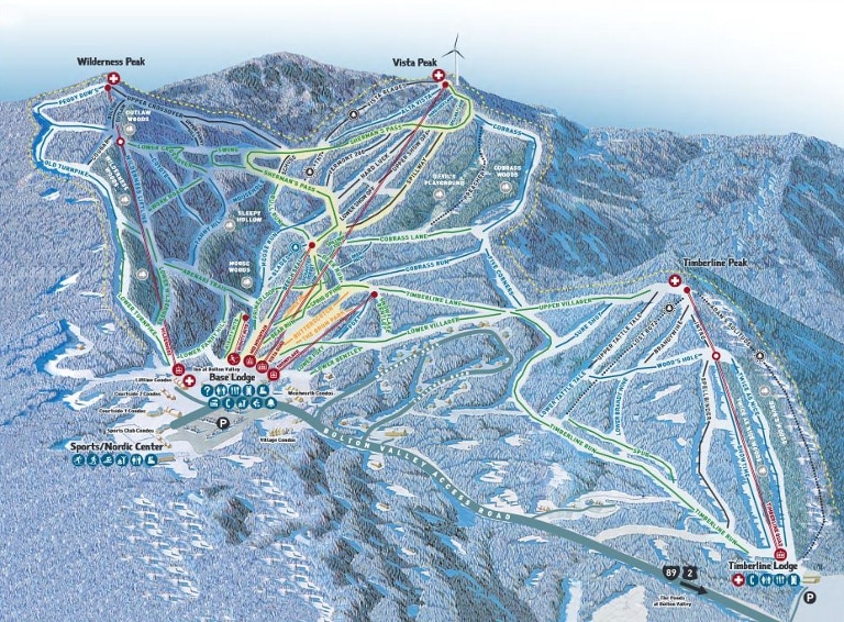 bolton valley trail map