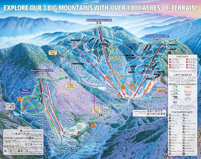 smugglers notch trail map