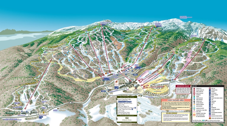 stowe vermont trail map