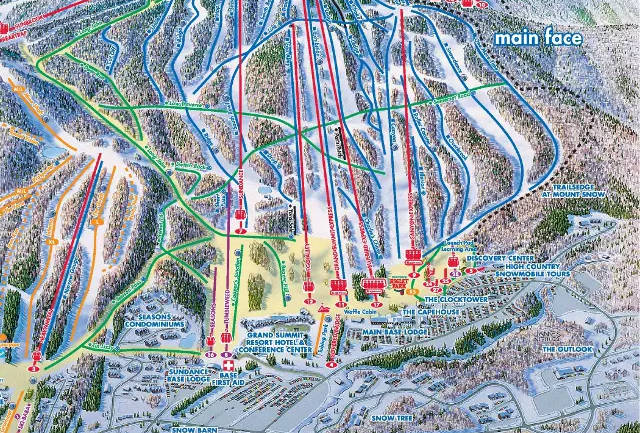 mount snow vermont trail map