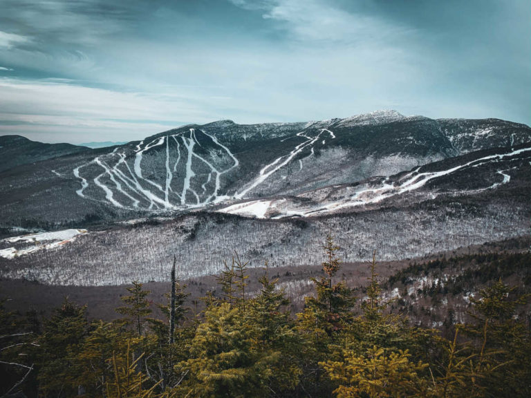 stowe mountain resort wide photo taken from sterling