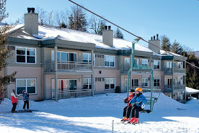 club wyndham slopeside ski lodging at smugglers notch