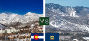 vermont skiing vs colorado skiing comparison
