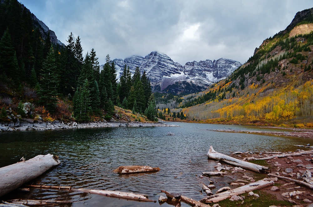 maroons bells in aspen colorado