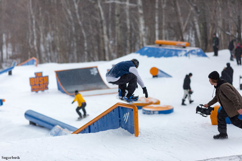 sugarbush terrain park in vermont