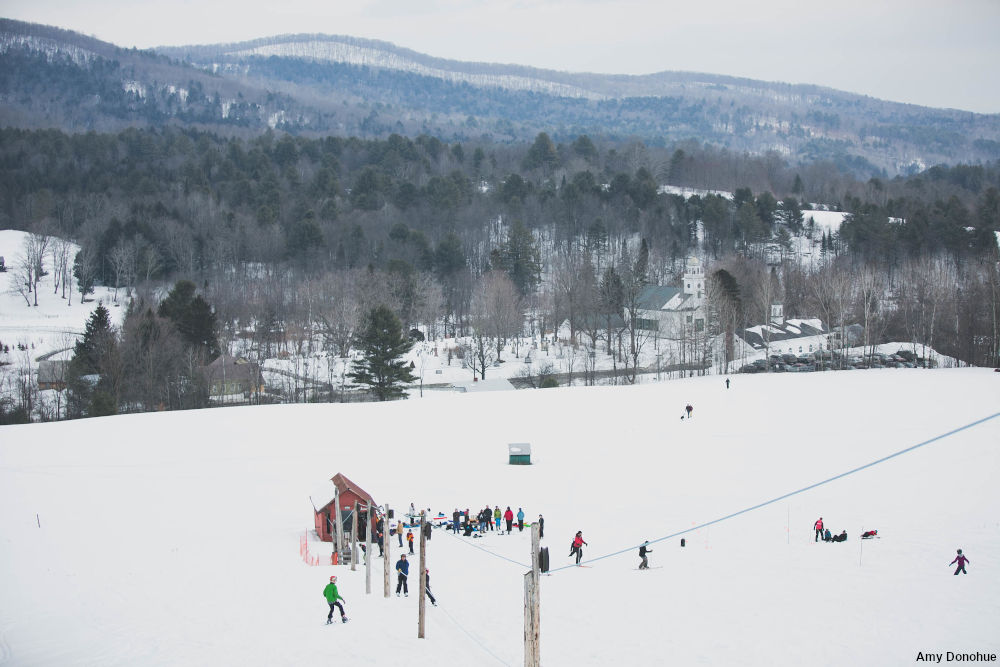 harrington hill vermont ski hill in strafford vt