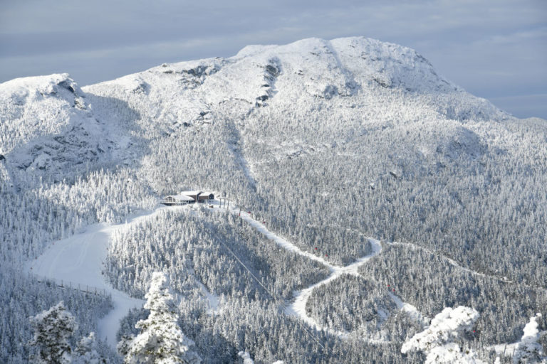 stowe mountain peak at mount mansfield