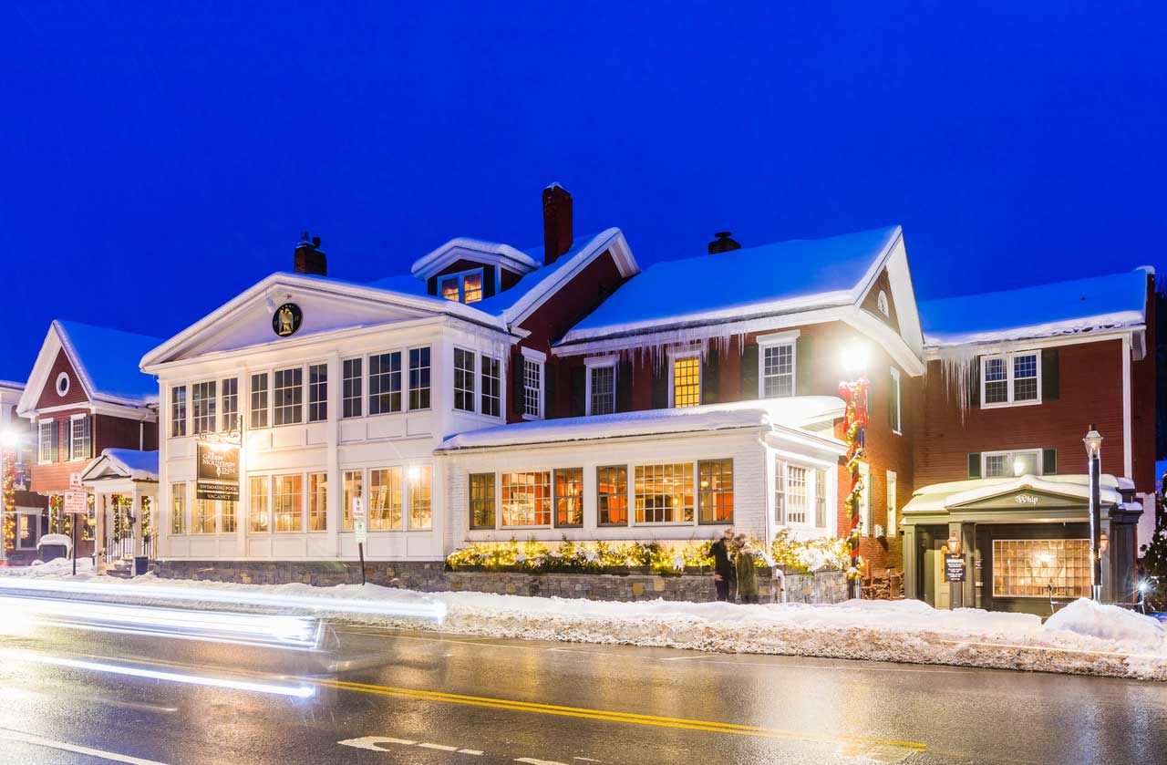 Green Mountain Inn Stowe Vermont front of inn