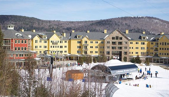 Jackson Gore Inn at Okemo in the winter