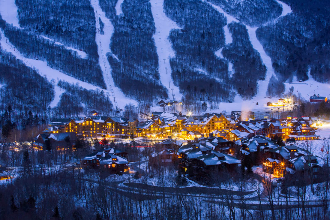 the lodge at spruce peak in stowe vermont